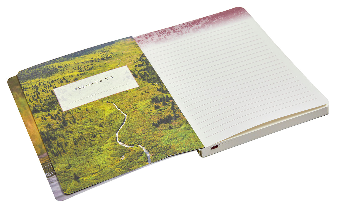 Refuge: Purple Fireweed Softcover Notebook Softcover Book