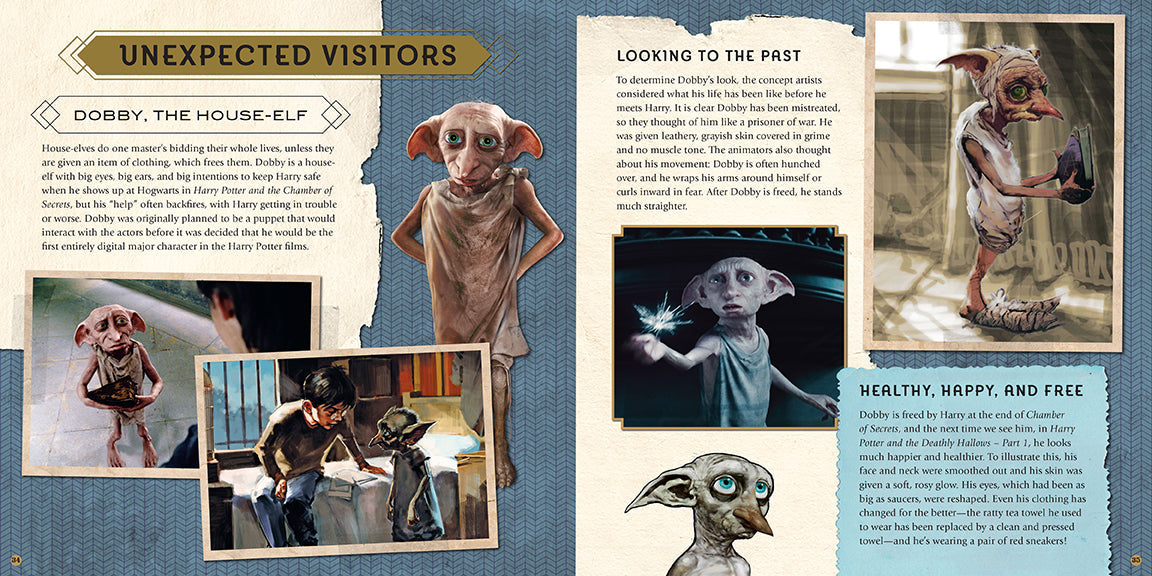 Harry Potter: Magical Creatures: A Movie ScrapHardcover Book