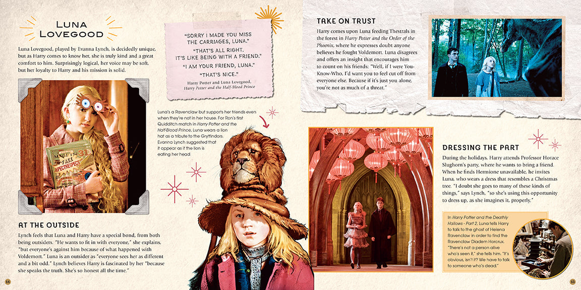 Harry Potter: Friends & Foes: A Movie ScrapHardcover Book