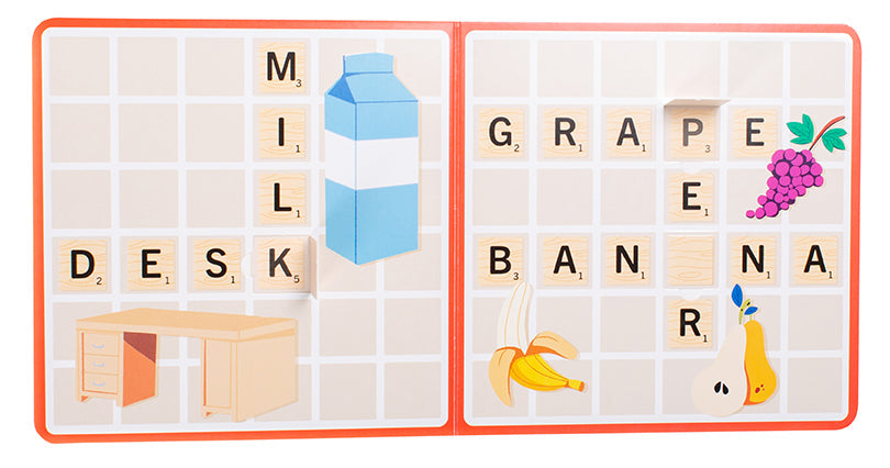 Scrabble: First Words Hardcover Book