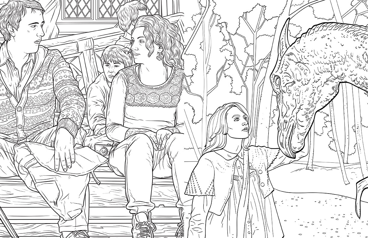 Harry Potter: Ravenclaw House Pride: The Official Coloring Book Softcover Book
