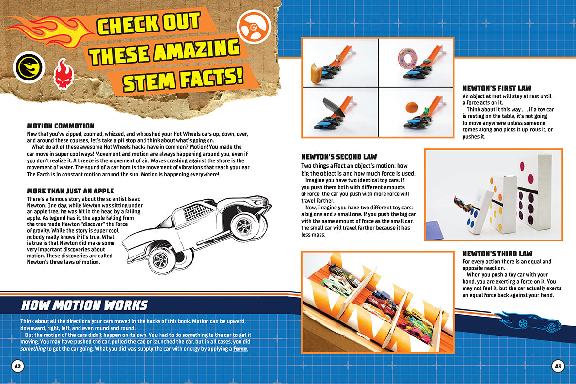 Hot Wheels Track Builder Hardcover Book