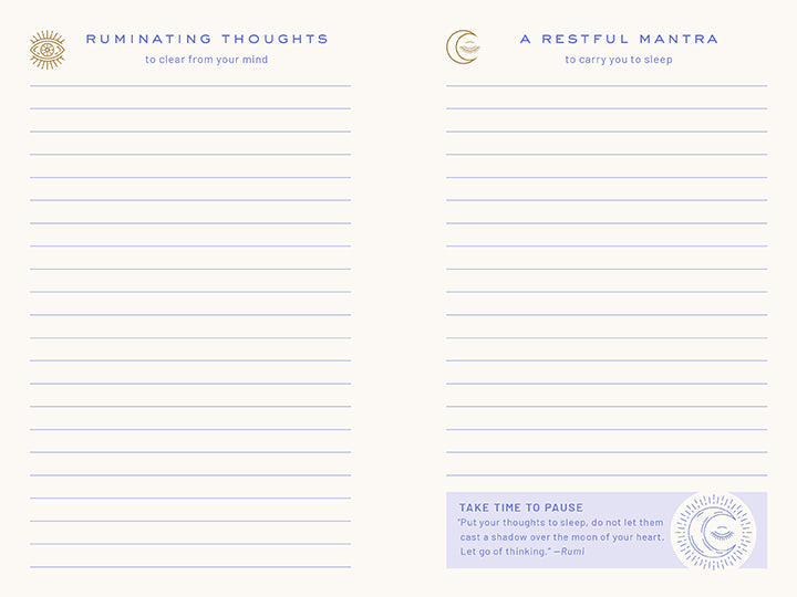 Sleep: A Restful Mind Journal Softcover Book