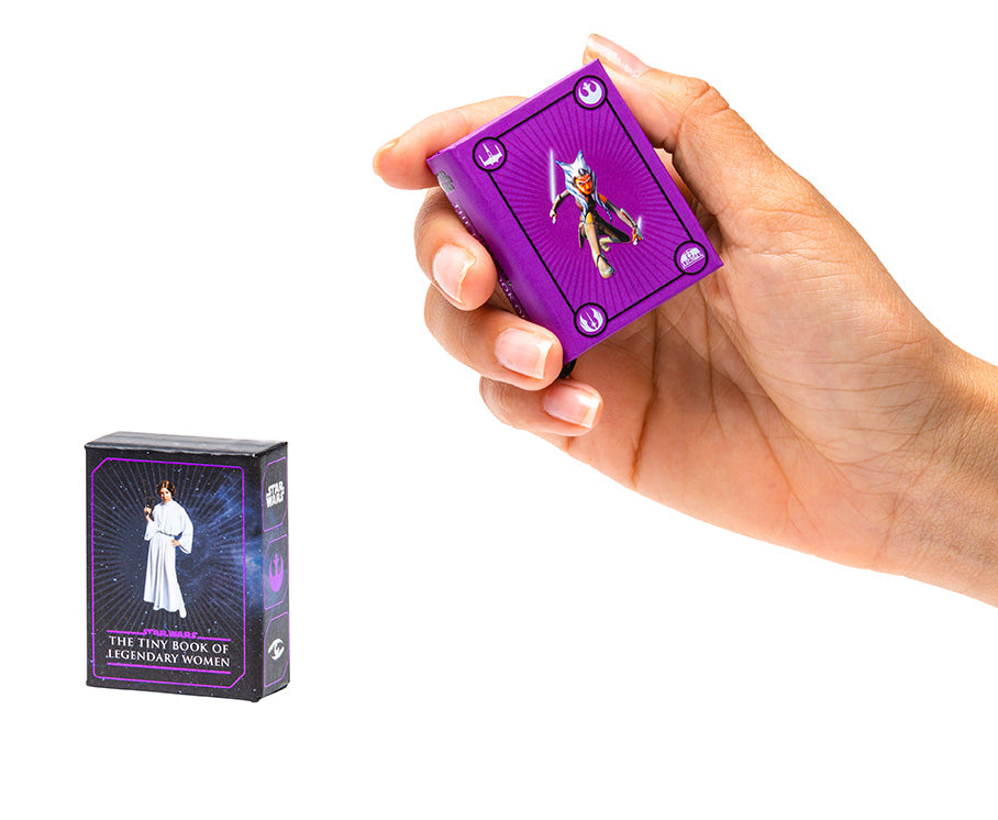 Star Wars: The Tiny Book of Legendary Women Hardcover Book
