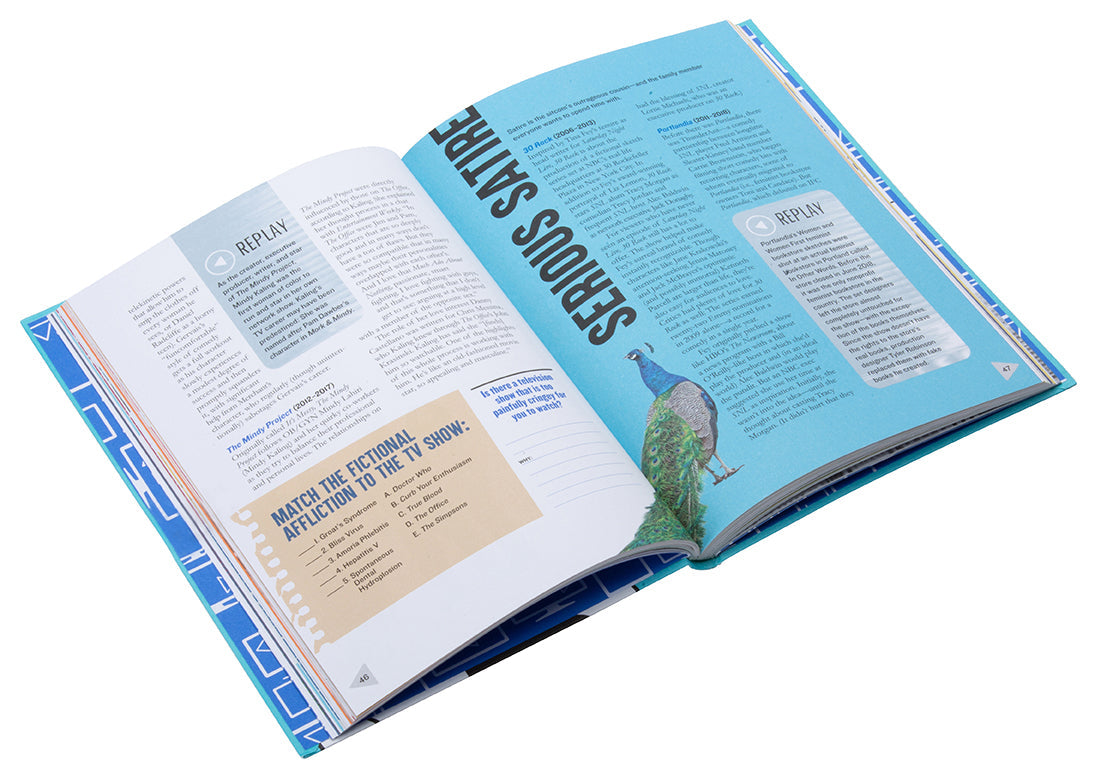 Mental Floss: The Curious Viewer Ultimate TV Trivia & Quiz Book Flexibound Book