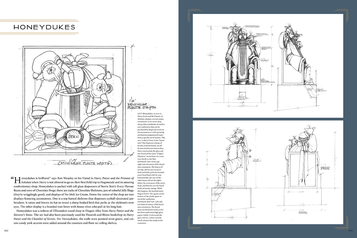 Harry Potter: The Blueprints Hardcover Book