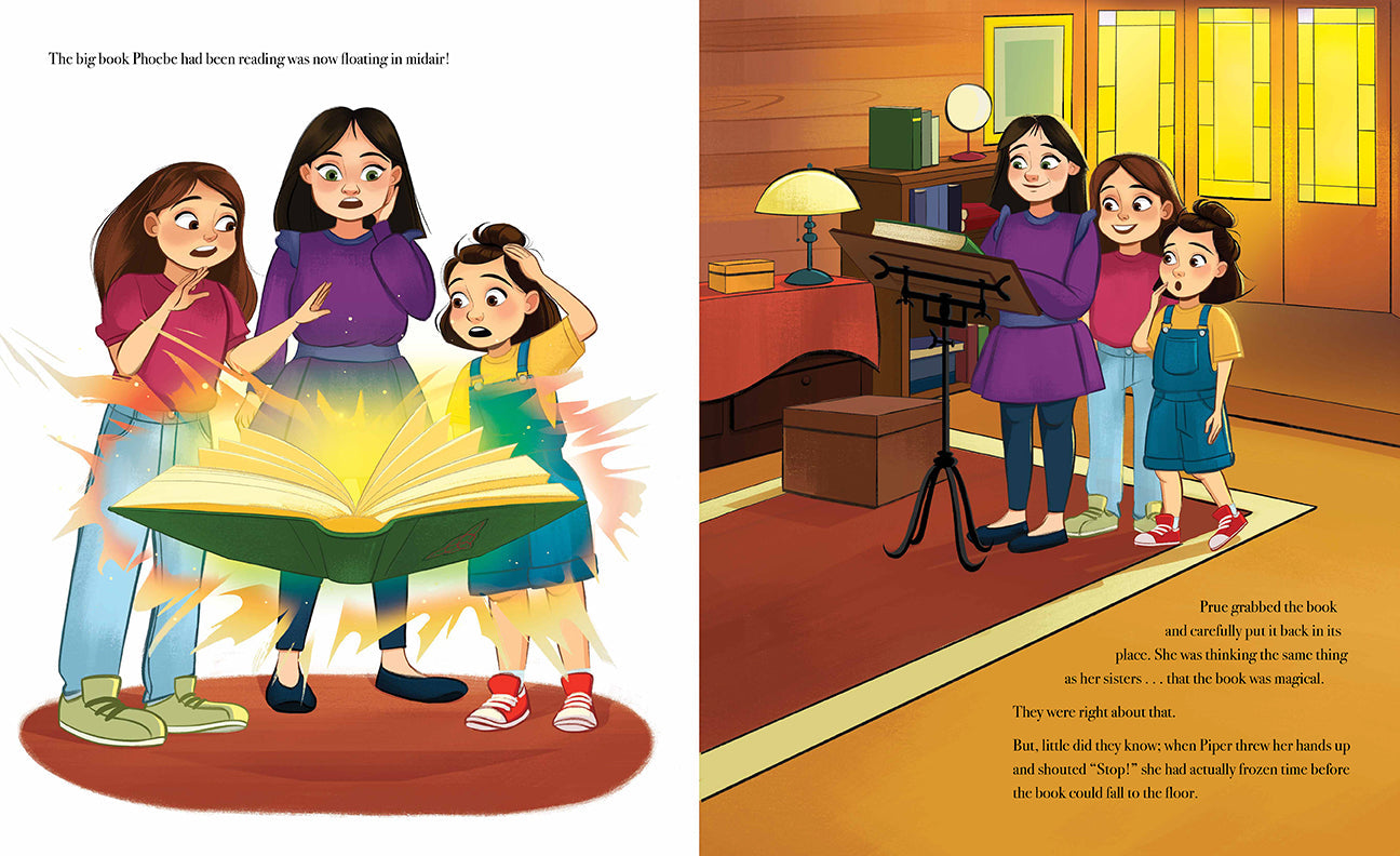 Charmed: The Illustrated Storybook Hardcover Book