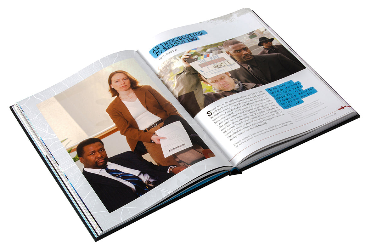 The Wire: The Complete Visual History Hardcover Book