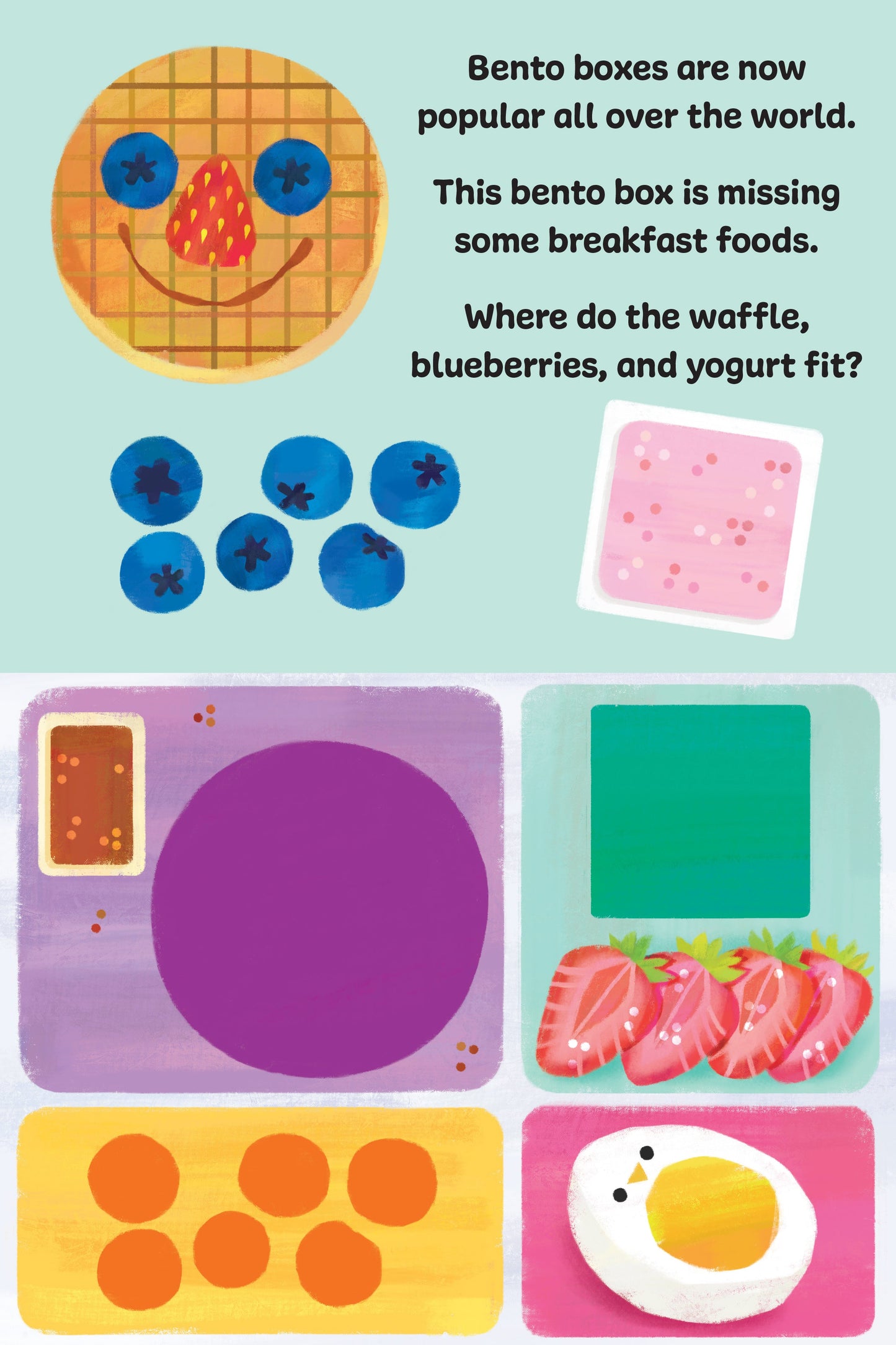 My Little Bento Box: Colors, Shapes, Numbers Hardcover Book