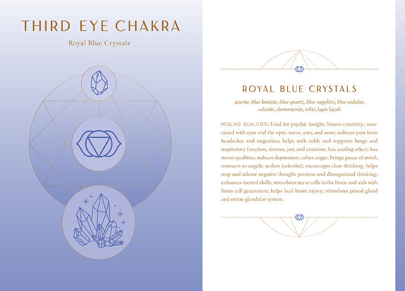 Crystal Healing Reflection Journal Softcover Book