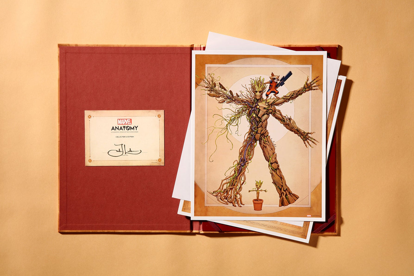 Marvel Anatomy A Scientific Study of the Superhuman Collector's Edition Book