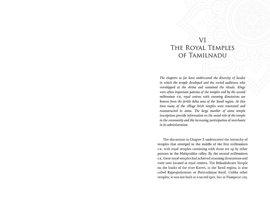 The Hindu Temple and Its Sacred Landscape Hardcover Book