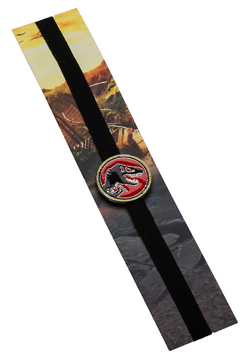Jurassic World Enamel Charm Bookmark