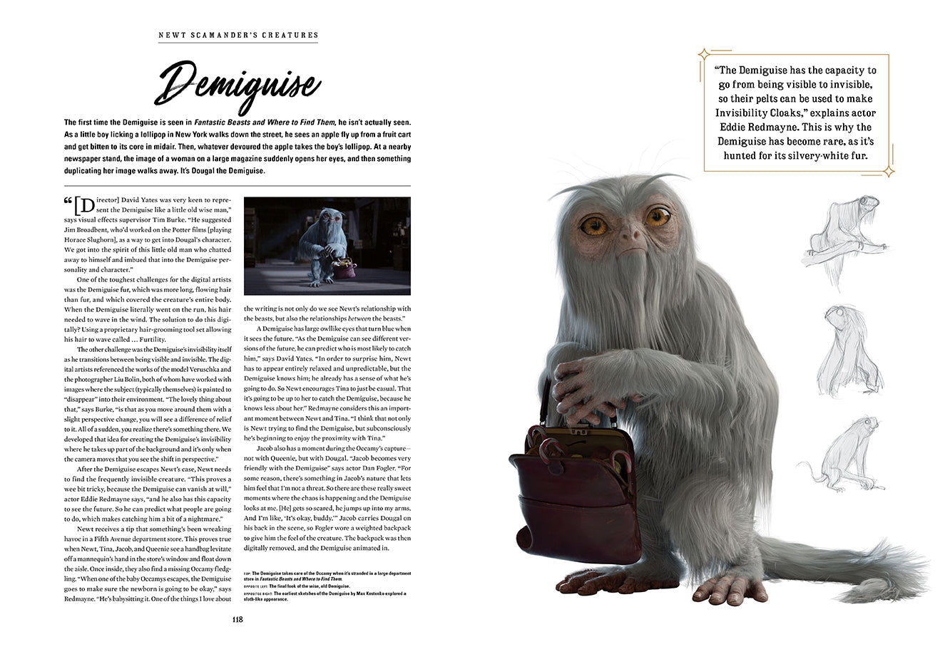 Harry Potter: Creatures of the Wizarding World Hardcover Book