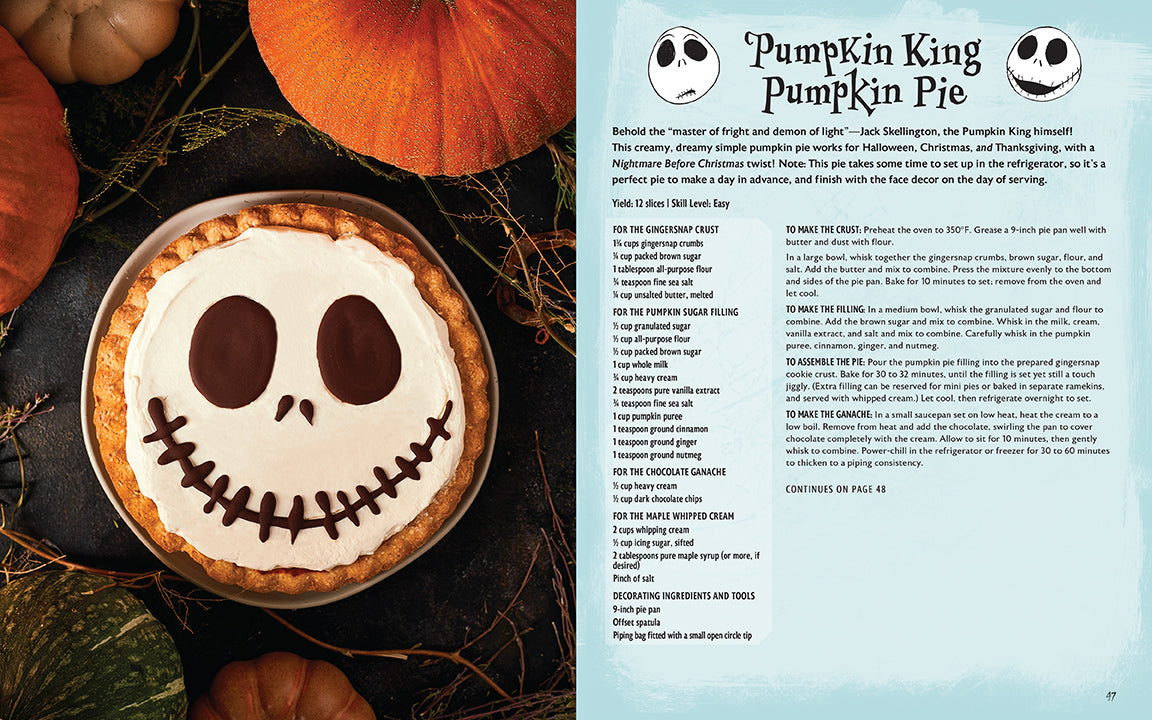 The Nightmare Before Christmas: The Official Baking CookHardcover Book
