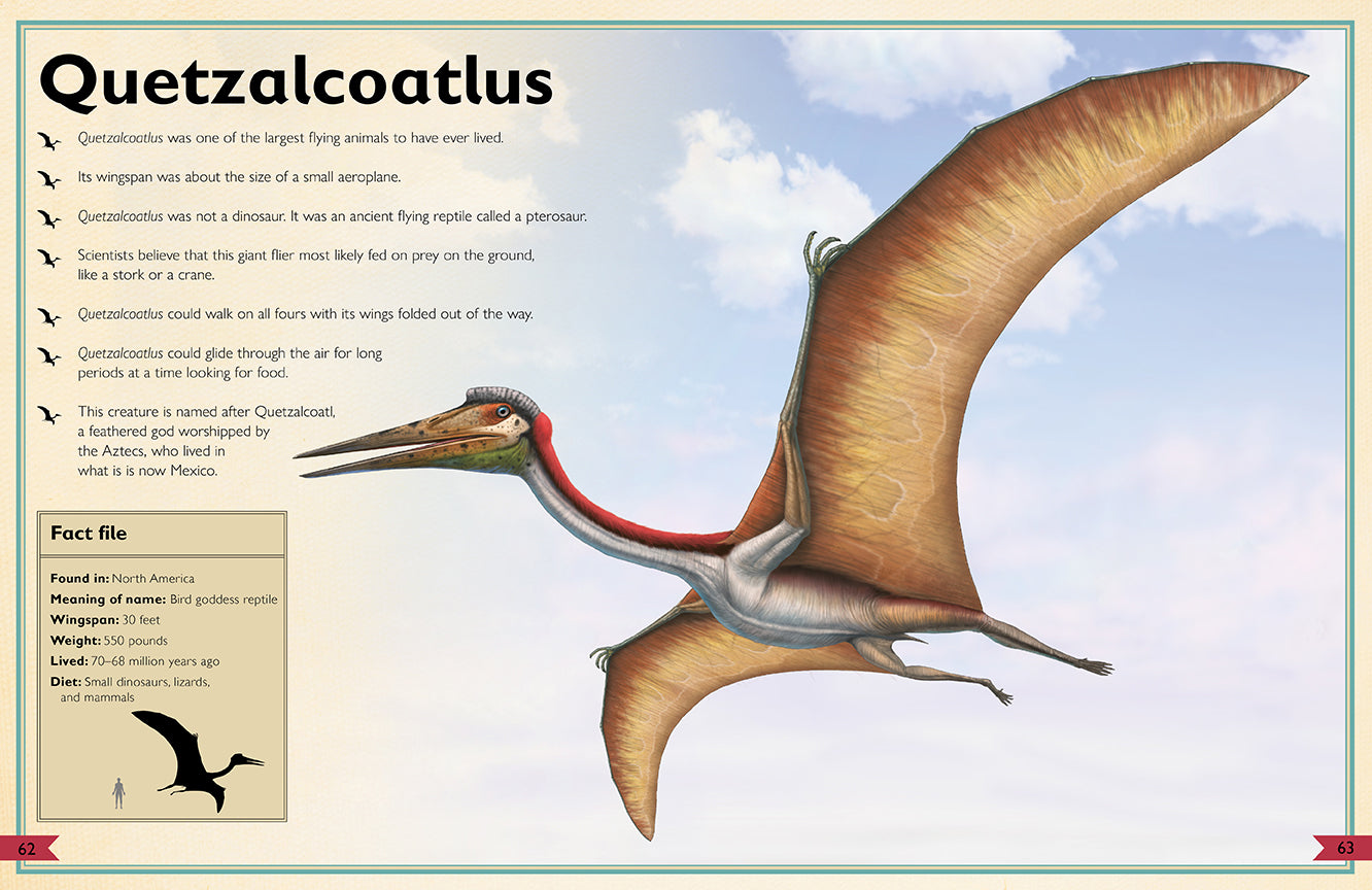 The Magnificent Book of Dinosaurs Hardcover Book