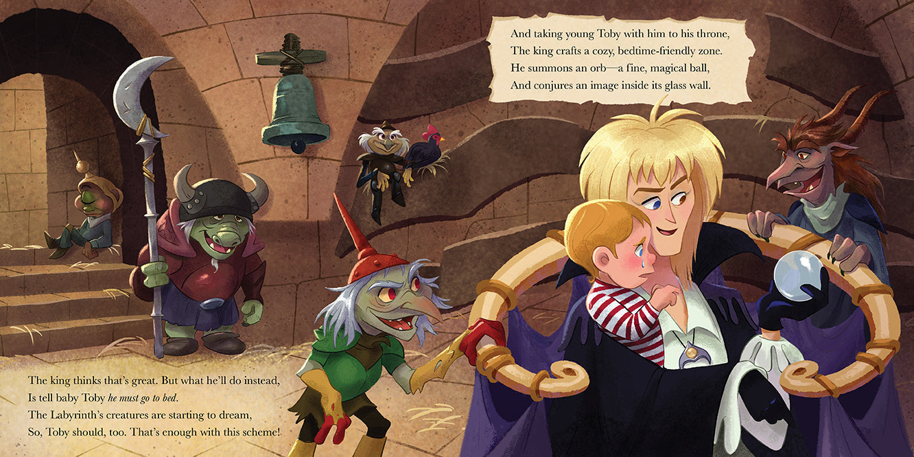 Jim Henson's Labyrinth: Goodnight, Goblin King Hardcover Book