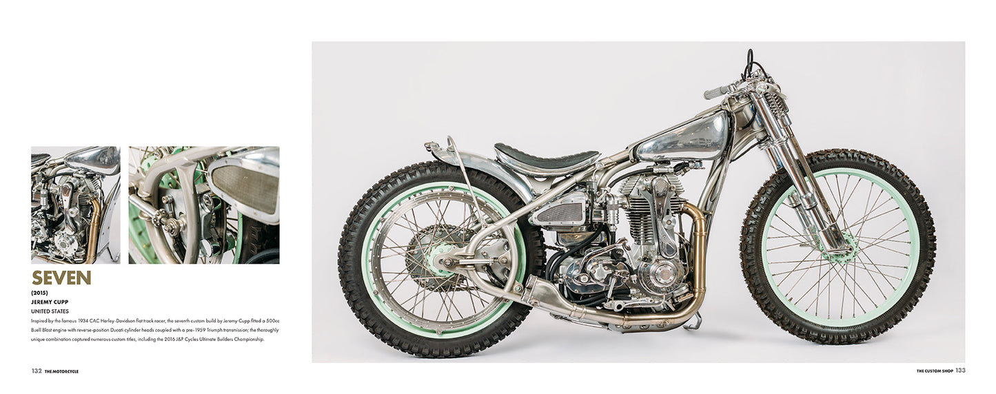 The Motorcycle Hardcover Book