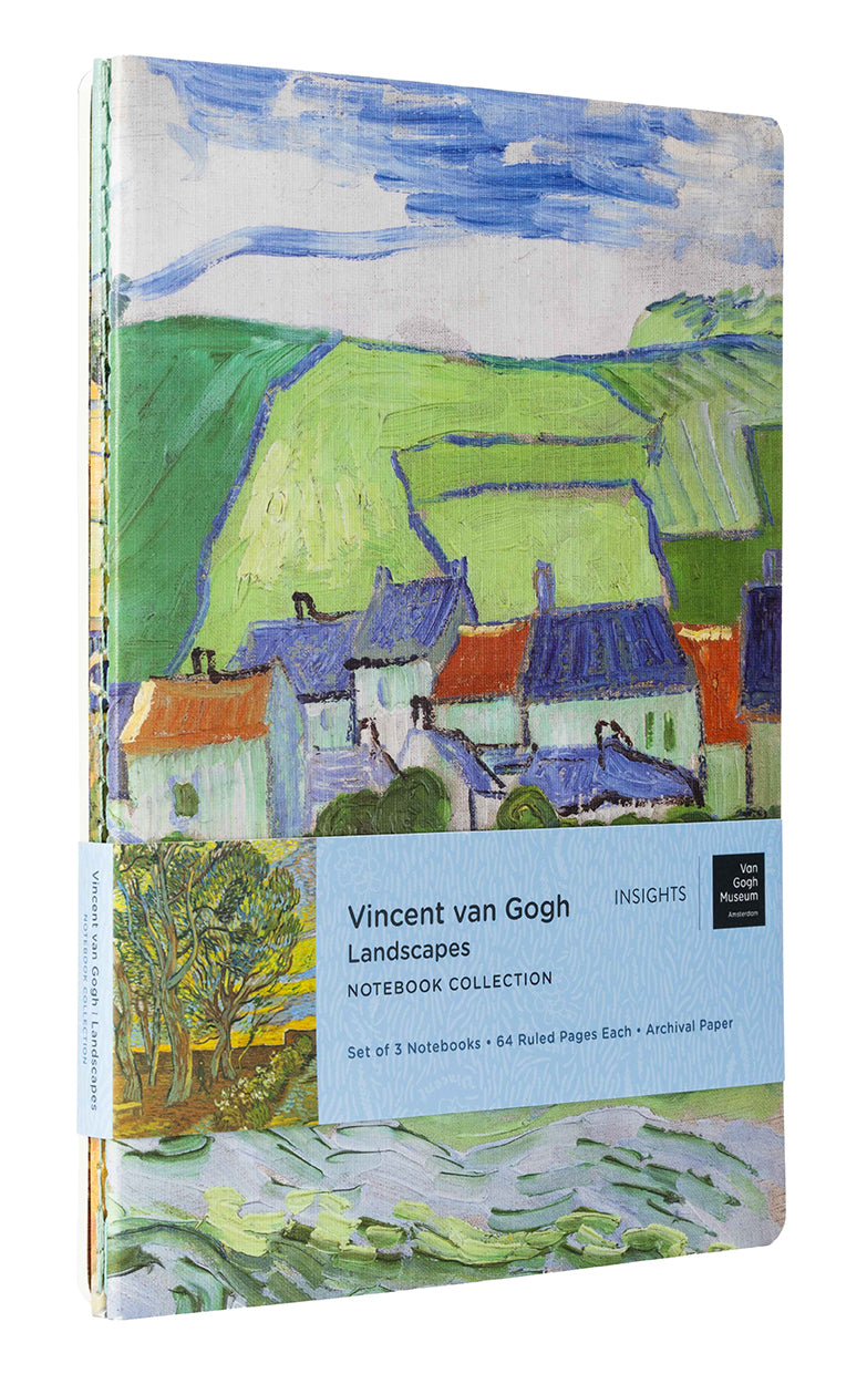 Van Gogh Landscapes Sewn Notebook Collection (Set of 3) Softcover Book