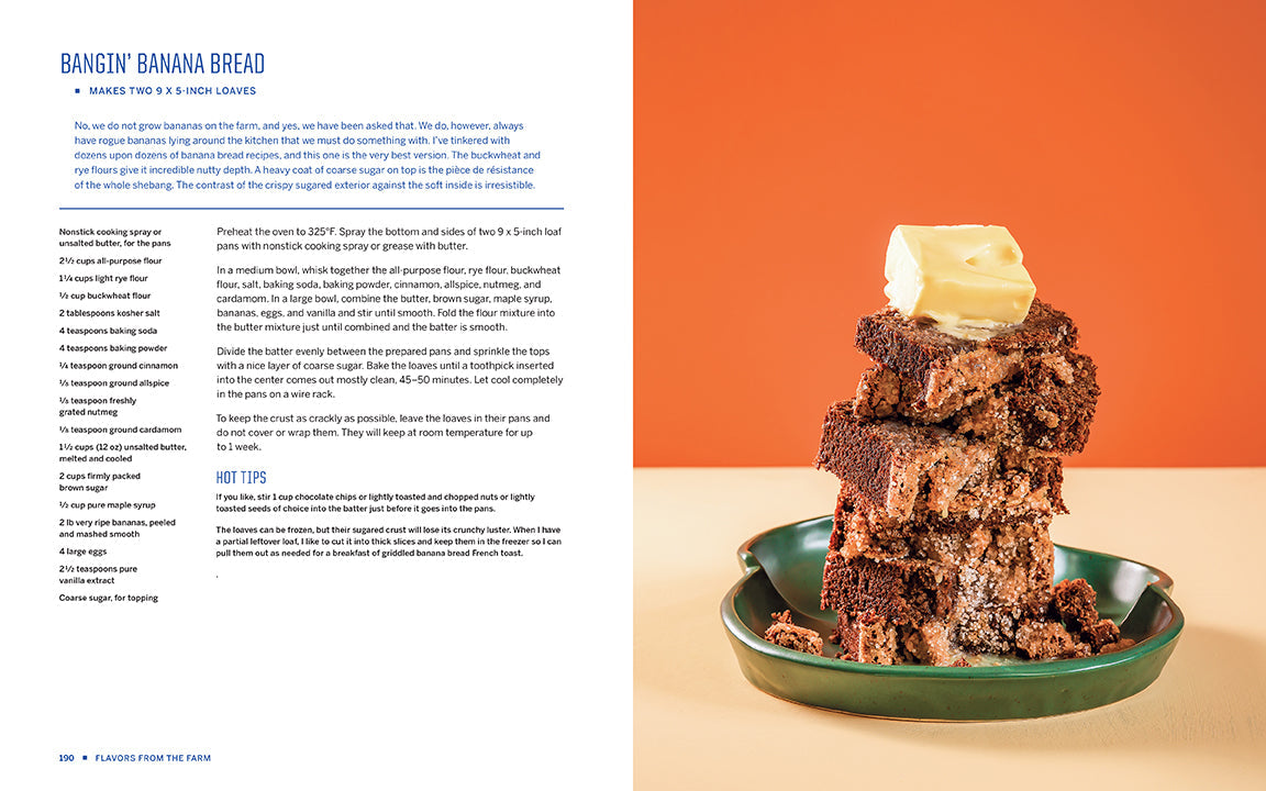 Flavors from the Farm Hardcover Book