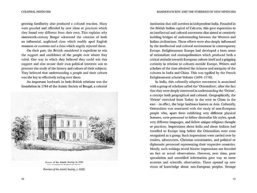 Colonial Hinduism Hardcover Book