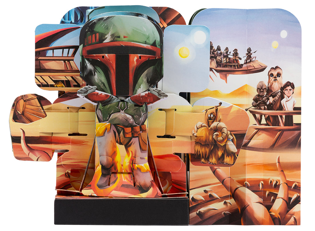 Star Wars Flip Pop: Boba Fett Hardcover Book