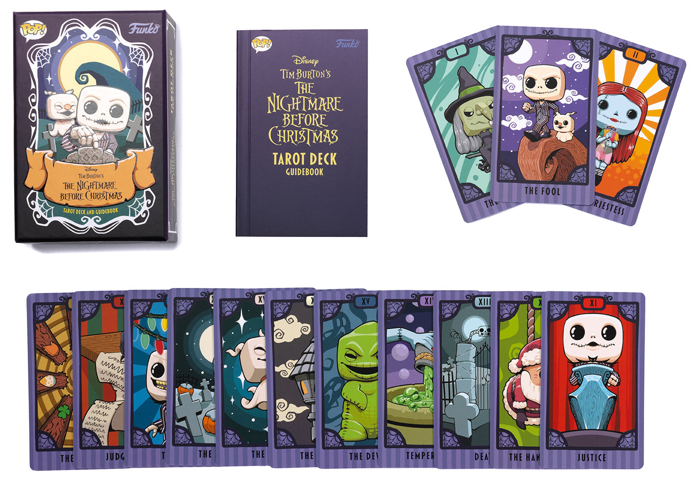Funko: The Nightmare Before Christmas Tarot Deck and GuideHardcover Book