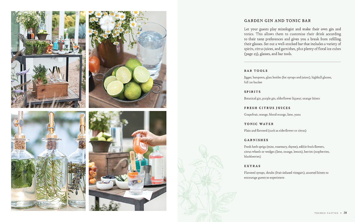 Entertaining with Charm Hardcover Book
