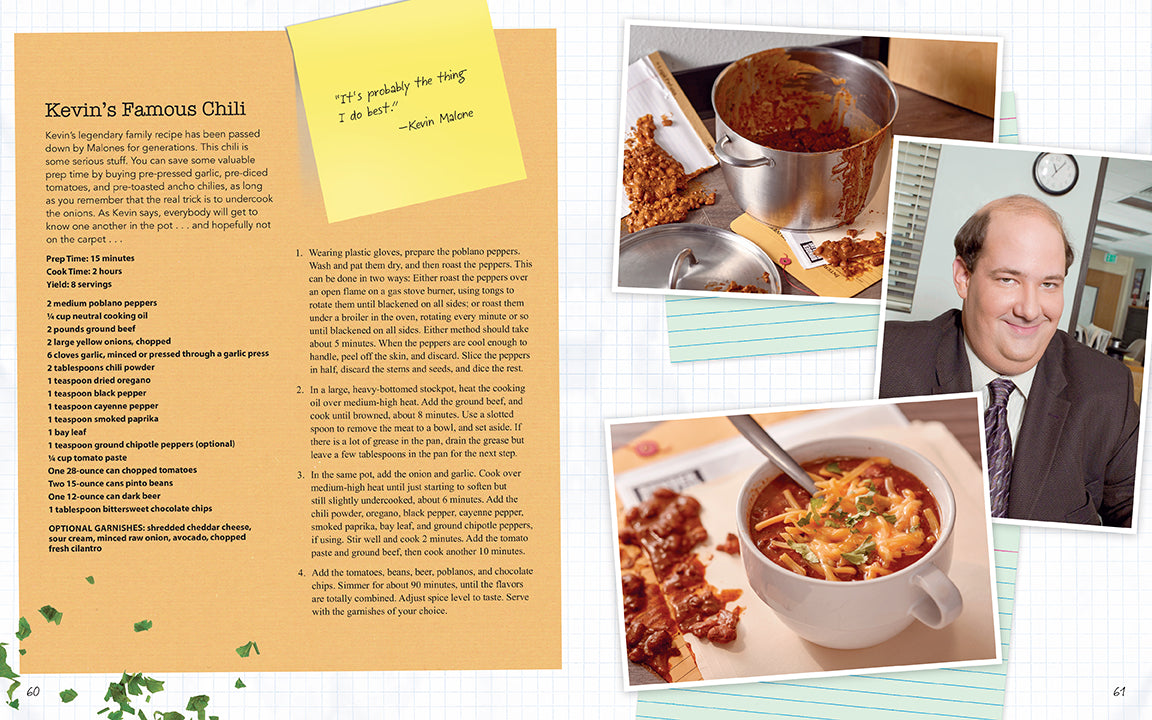 The Office: The Official Cookbook and Party Planning Guide Softcover Book