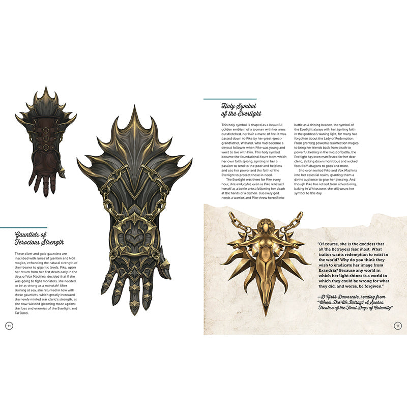 Critical Role: The Armory of Heroes Hardcover Book