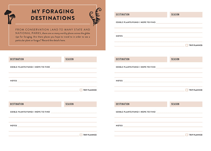 The Forager's Journal Flexibound Book