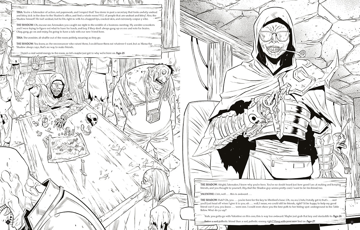 Tiny Tina's Wonderlands: A Bunkers & Badasses Coloring Adventure Softcover Book