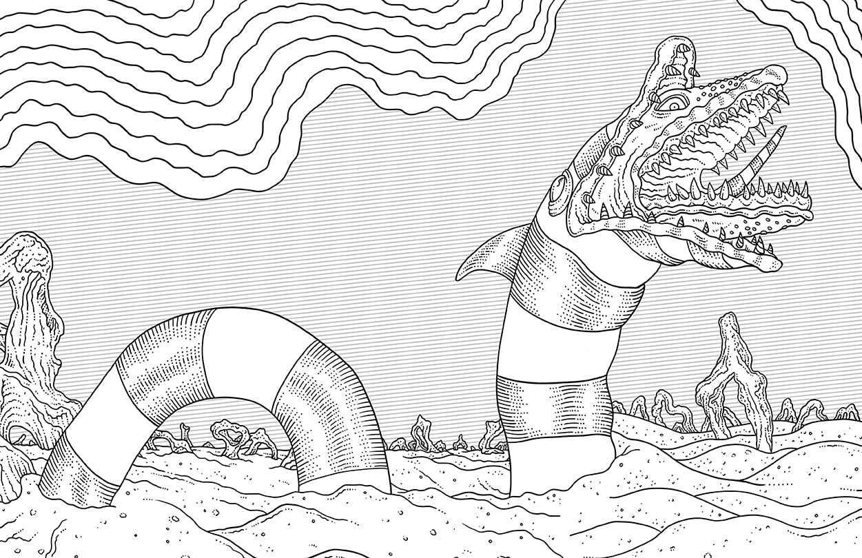 Beetlejuice: The Official Coloring Book Softcover Book