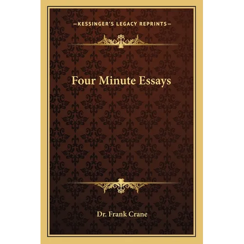 Four Minute Essays