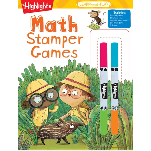 Highlights Learn-And-Play Math Stamper Games