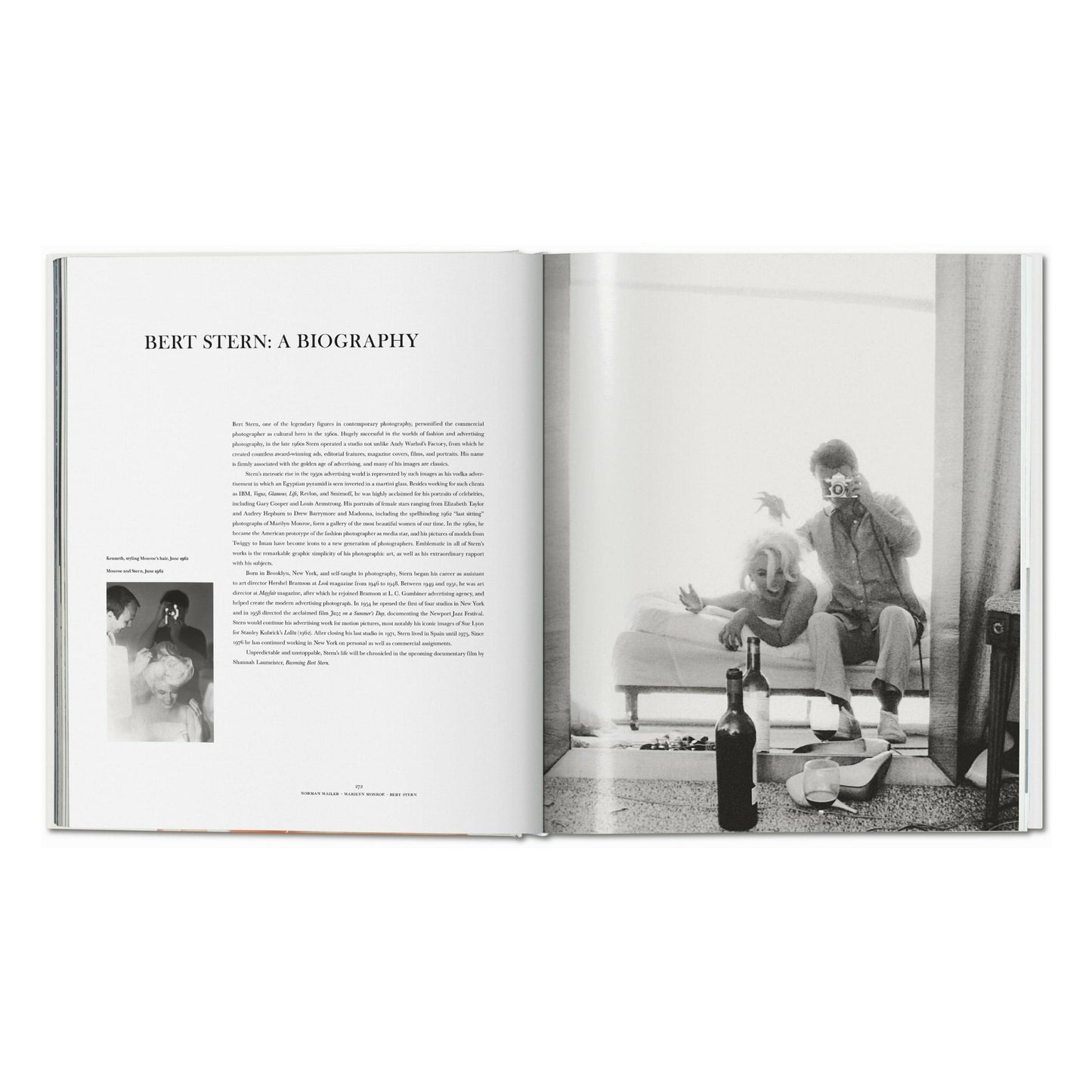 Norman Mailer. Bert Stern. Marilyn Monroe (English) Book