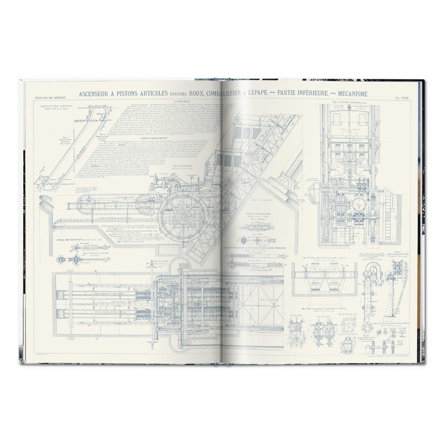 The Eiffel Tower (German, French, English, Italian) Book