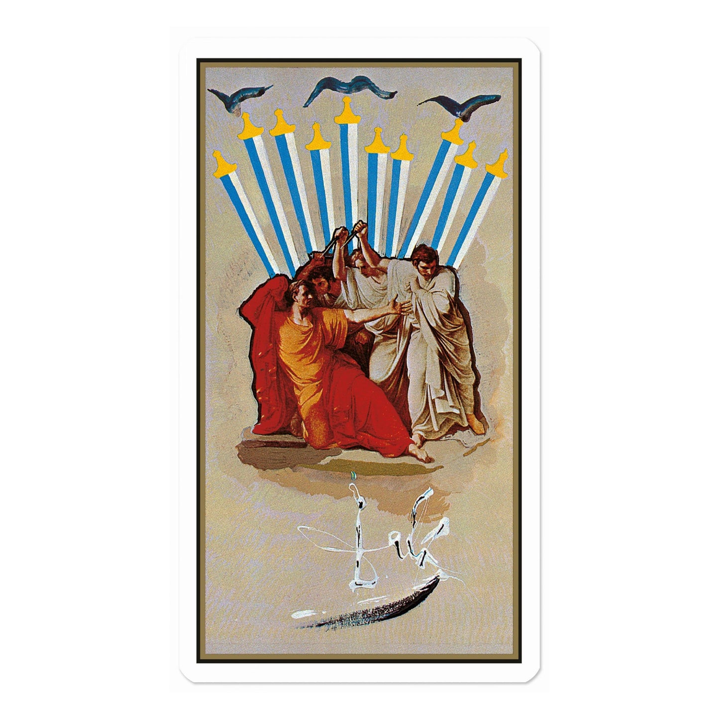 Dalí. Tarot (German, French, English) Book
