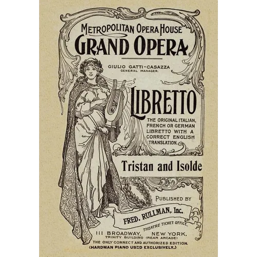 Tristan and Isolde: Libretto, German and English Text