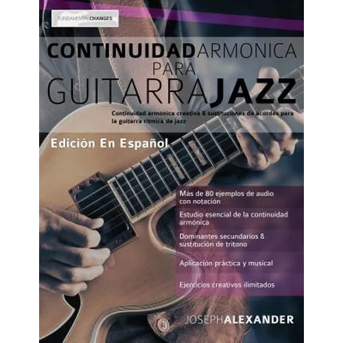 Continuidad armónica para guitarra jazz