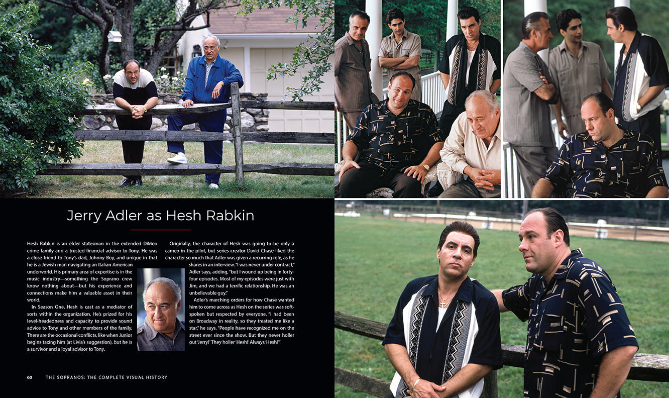 The Sopranos: The Complete Visual History Hardcover Book
