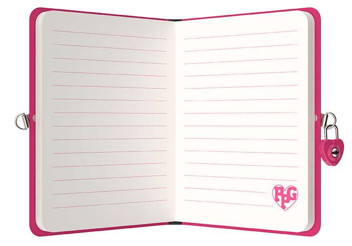 Powerpuff Girls: Squishy Lock & Key Diary Hardcover Book