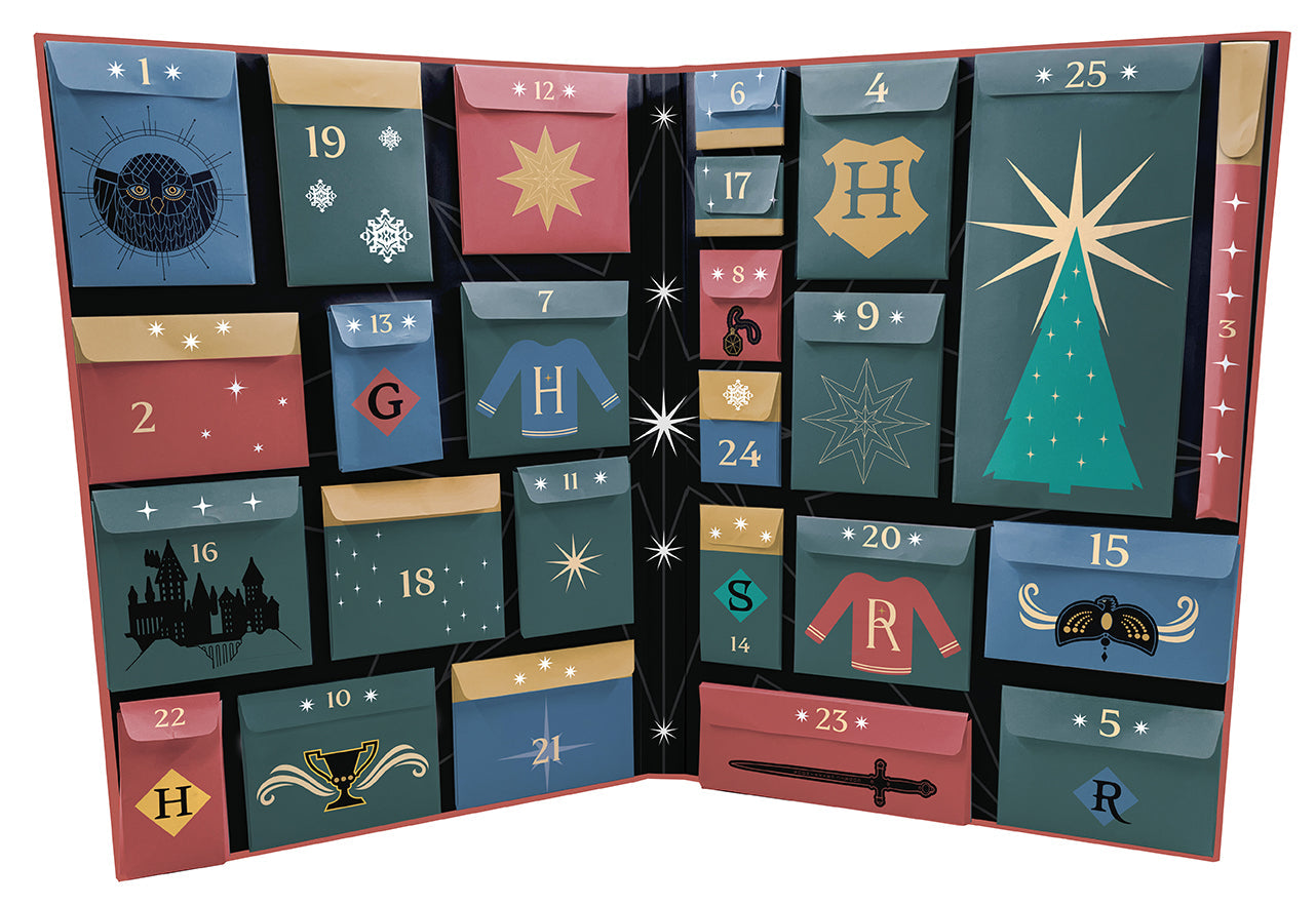 Harry Potter: The Official Seasonal Surprises Advent Calendar Hardcover Book