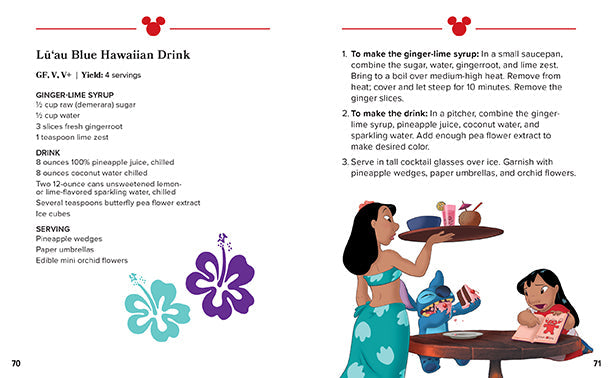 A Taste of Disney: Drinks Hardcover Book