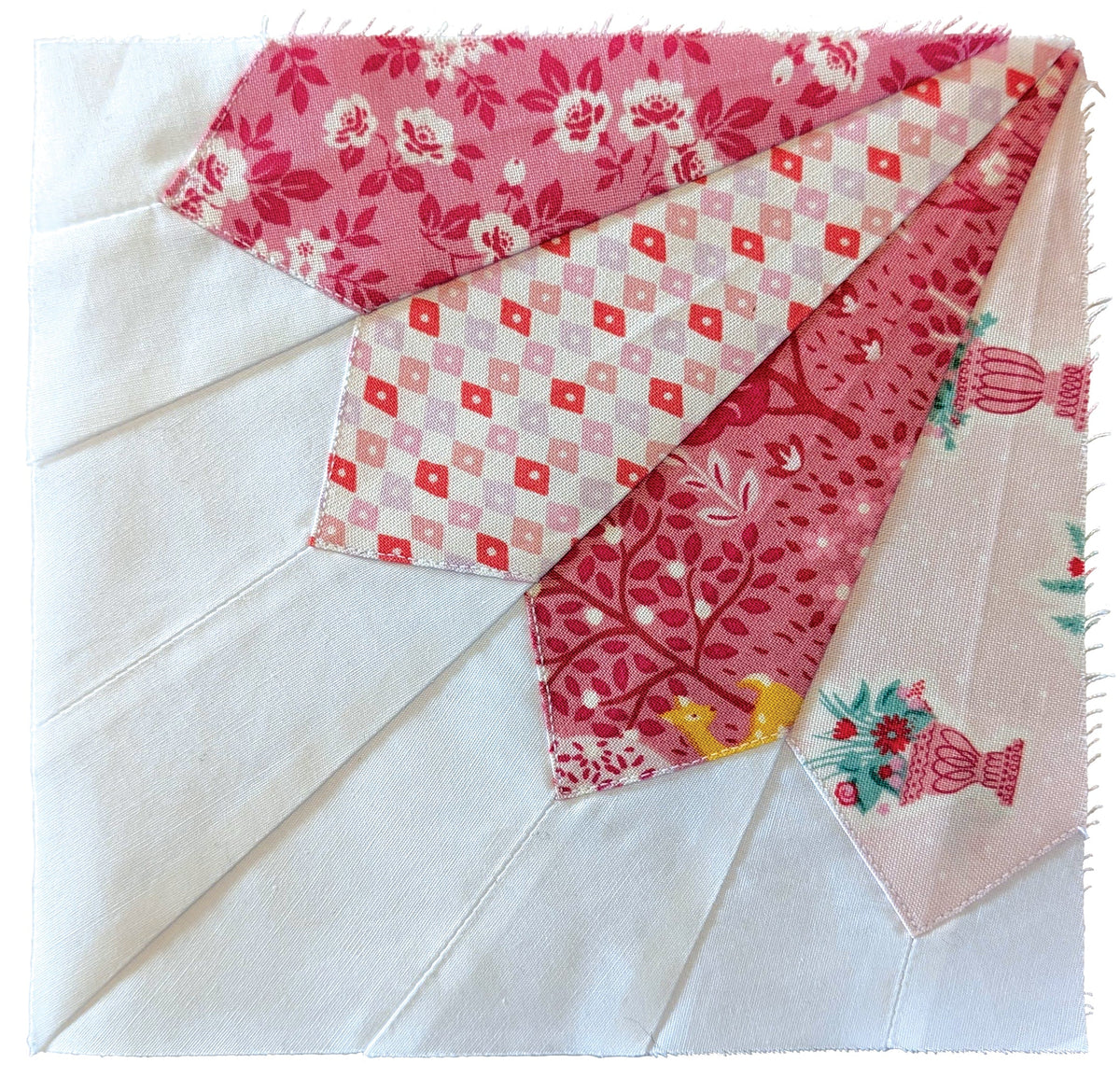 Sew Very Easy Dresden Fan Template