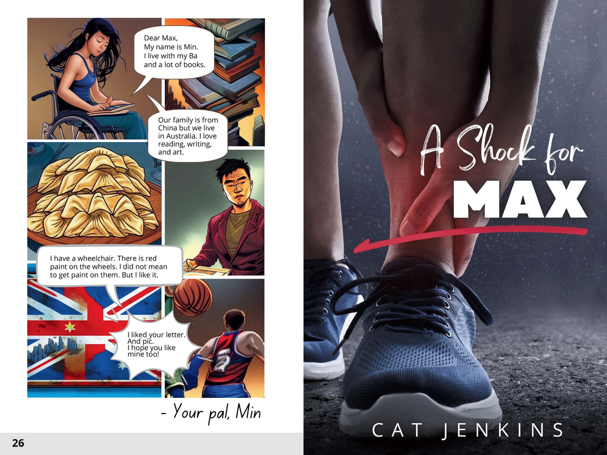 From Casts to Comics Book