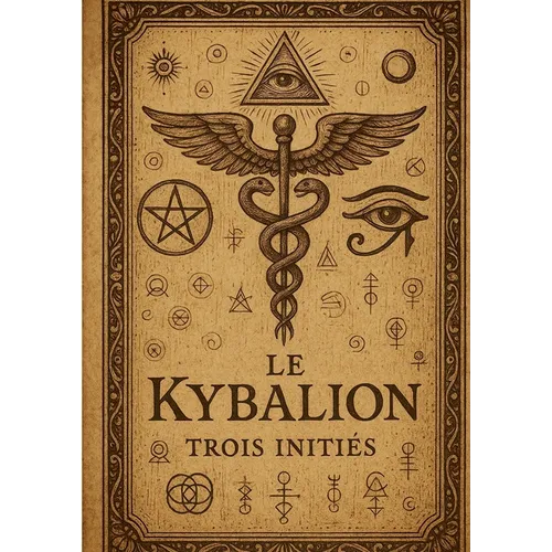 Le kybalion: Une exploration ésotérique des lois universelles, de la sagesse ancienne et des mystères hermétiques.