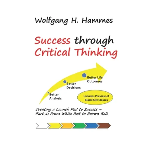 Success through Critical Thinking: Creating a Launch Pad to Success - Part 1: From White Belt to Brown Belt