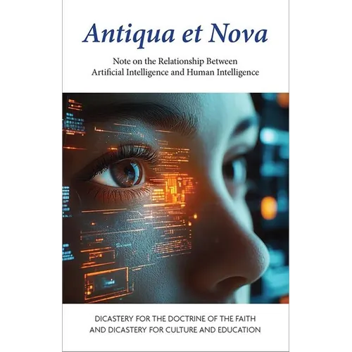 Antiqua Et Nova: Note on the Relationship Between Artificial Intelligence and Human Intelligence