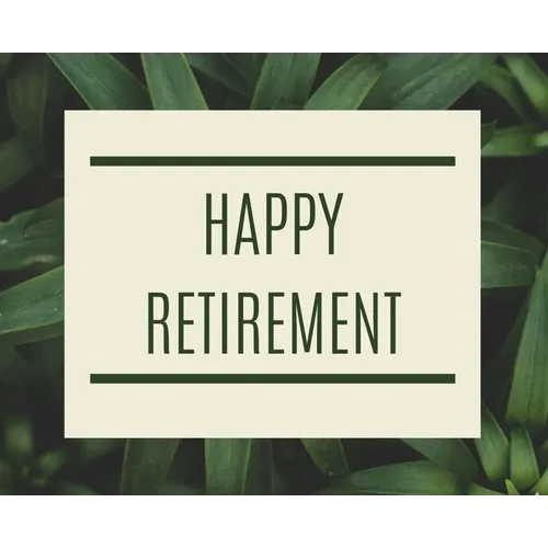 Happy Retirement Guest Book (Hardcover): Guestbook for retirement, message book, memory book, keepsake, landscape, retirement book to sign, gardening